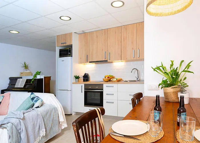 La Flama Del Ter, Un Loft Precios Amb Pati Privat I Estufa De Flames